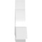Ekena Millwork Ericson Architectural Grade PVC Gable Bracket, 60"W x 15"H x 4"D x 4"F, 6/12 Pitch GBP060X15X0404ERI00 - alternate 4